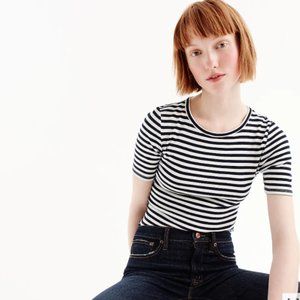 NWT J.Crew Women's Slim Perfect T-Shirt In Stripe